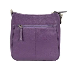 Best Sac Bandoulière en Cuir Violet Intrépide Sacs | Sacs Portés Travers