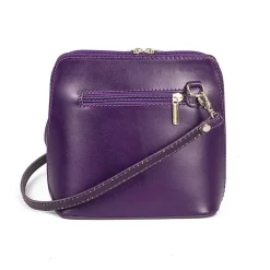 Shop Sac Bandoulière en Cuir Vision Violette Sacs | Sacs Portés Travers