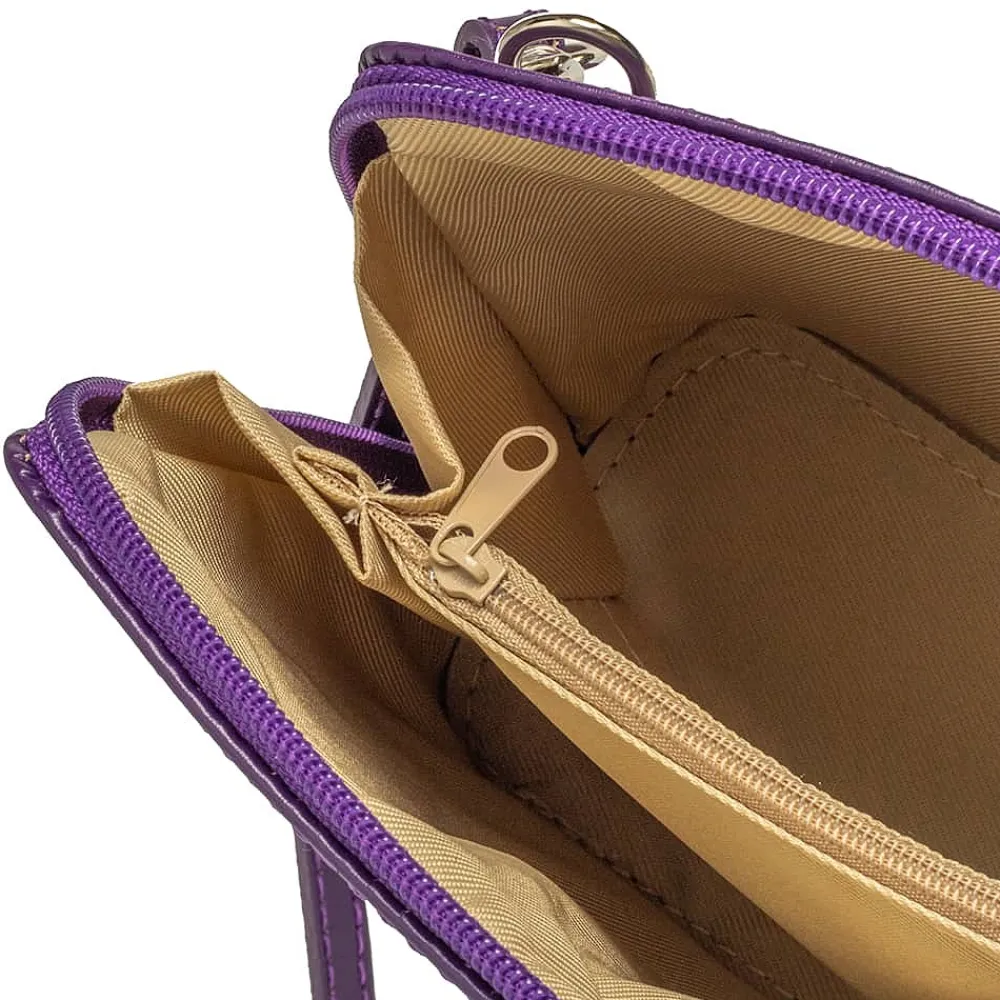Shop Sac Bandoulière en Cuir Vision Violette Sacs | Sacs Portés Travers