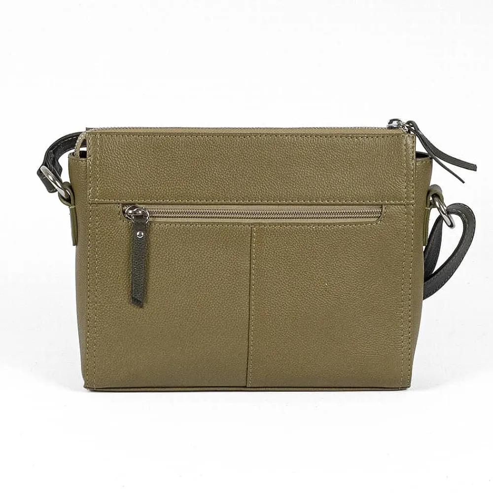 Best Sac Bandoulière Olive Ouverte Sacs | Sacs Portés Travers