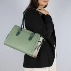 Clearance Sac en Cuir Aura d’Élégance Sacs À Main