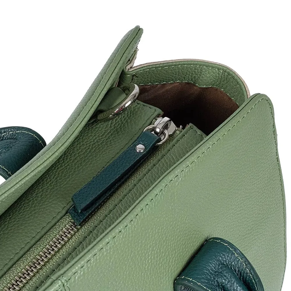 Clearance Sac en Cuir Aura d’Élégance Sacs À Main