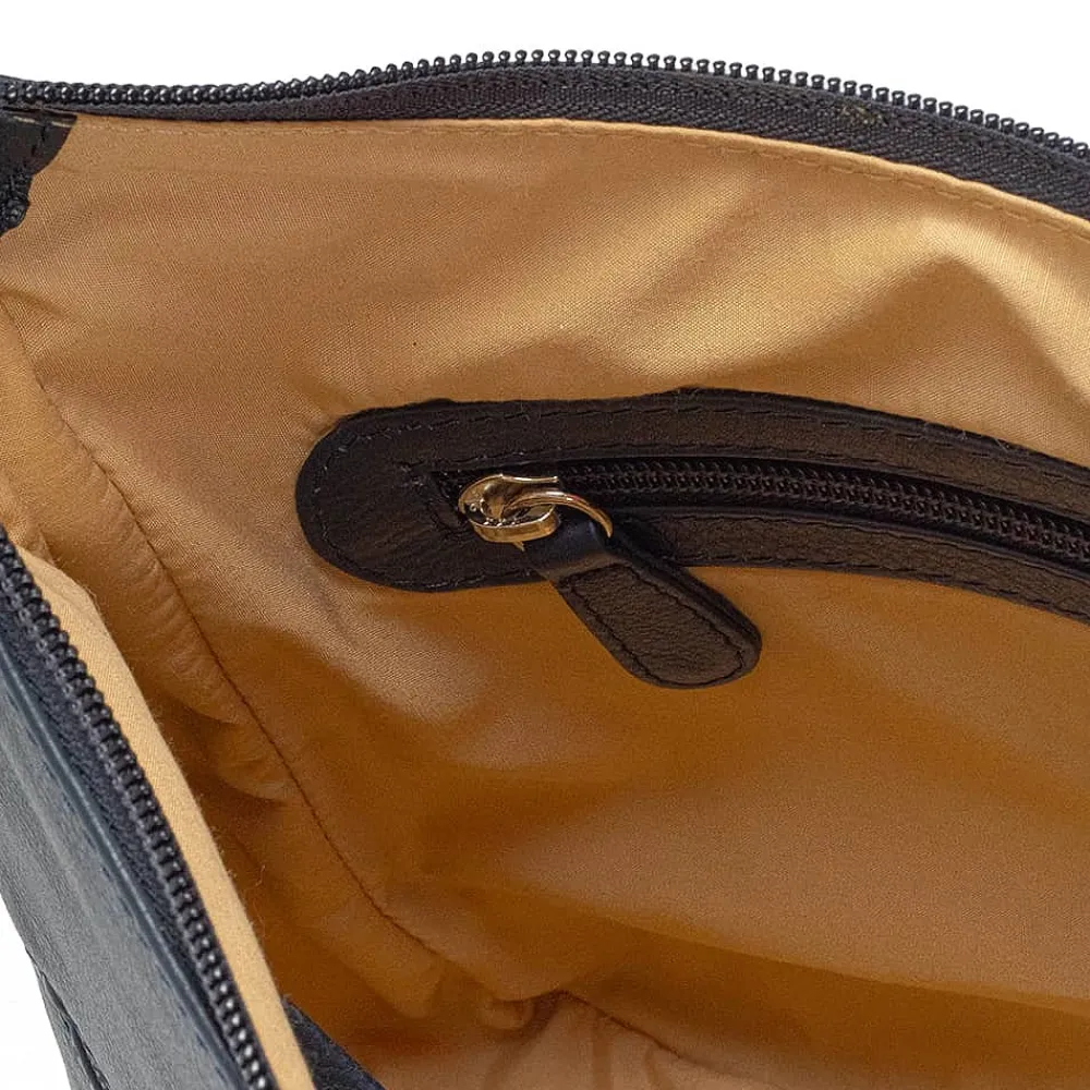 Cheap Sac en Cuir Bleu Tombée de la Nuit Sacs | Sacs Portés Travers