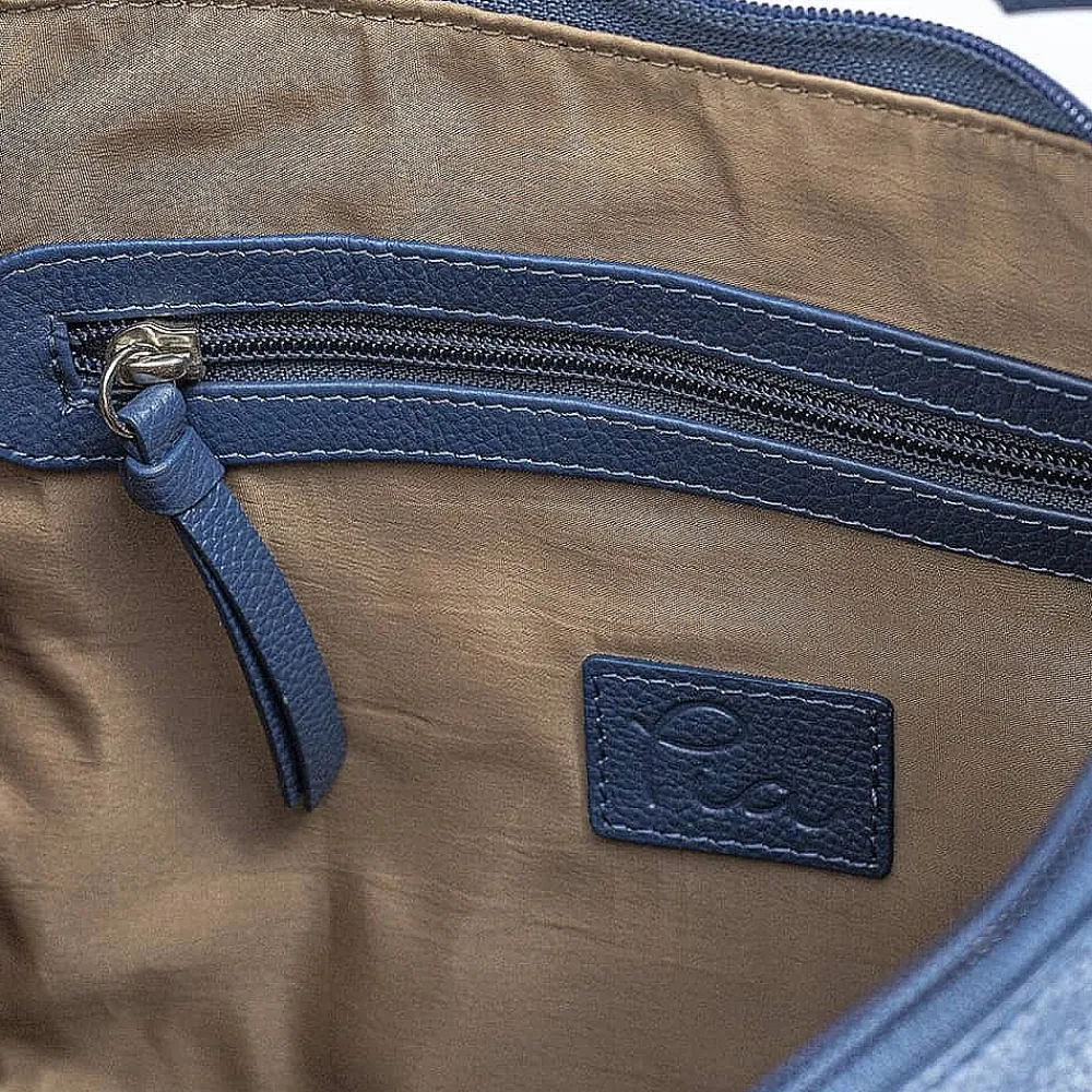 Best Sale Sac en Cuir Détail Denim Sacs | Sacs À Main