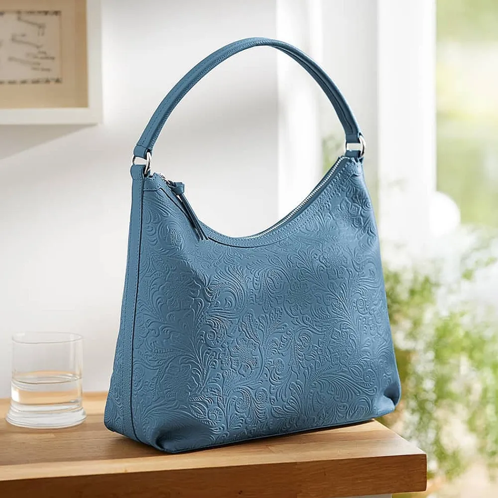 Cheap Sac en Cuir Extase du Ciel Bleu Sacs