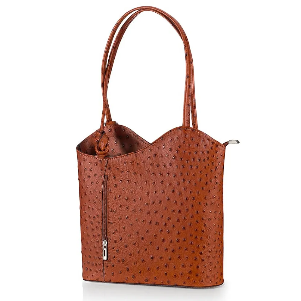 Hot Sac en Cuir Fauve Élégamment Gaufré Sacs | Sacs À Main