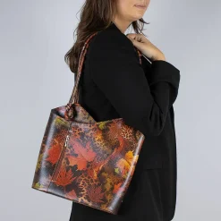 Best Sac en Cuir Léopard dans les Feuilles Sacs | Sacs À Main
