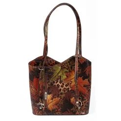 Best Sac en Cuir Léopard dans les Feuilles Sacs | Sacs À Main