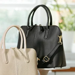 New Sac en Cuir Noir C'est une Dame Sacs | Sacs À Main