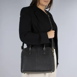 New Sac en Cuir Noir C'est une Dame Sacs | Sacs À Main