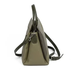 Store Sac en Cuir Un Penchant Pour le Vert Olive Sacs | Sacs À Main