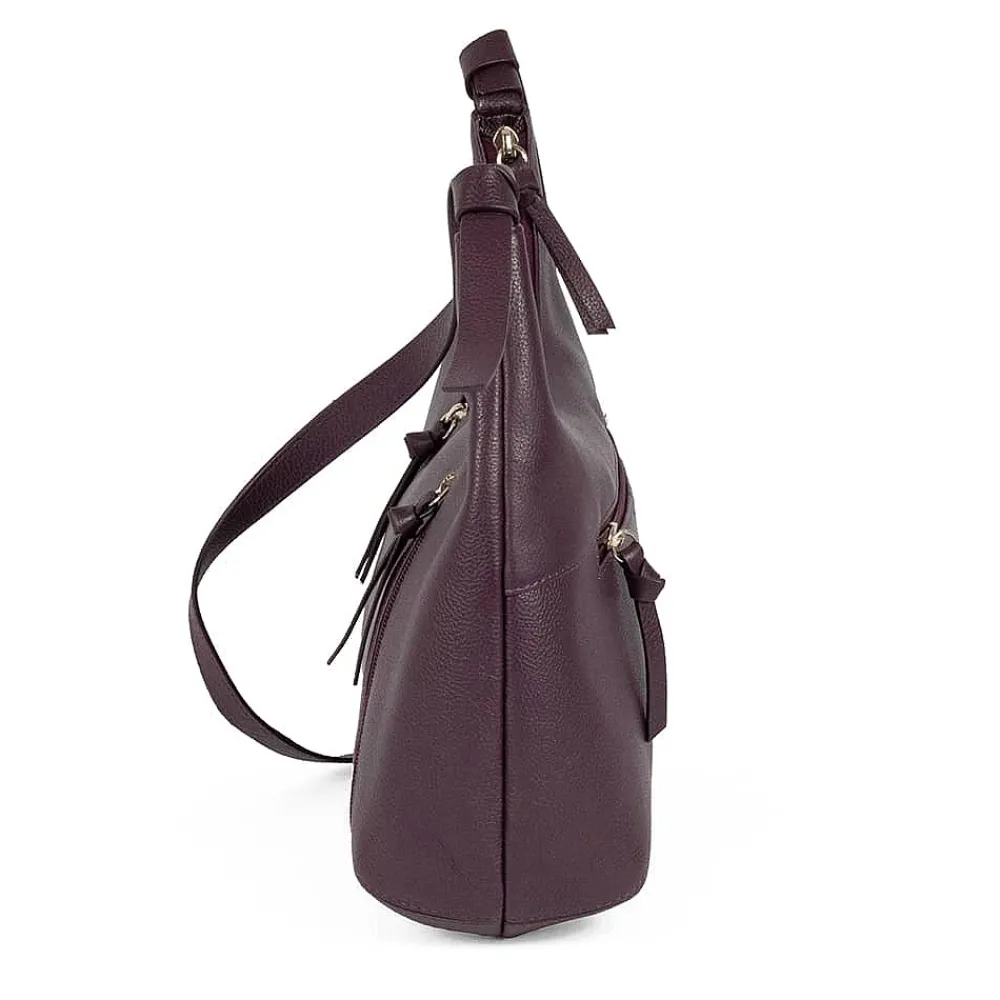 New Sac en Cuir Violet Vivace Sacs | Sacs À Main