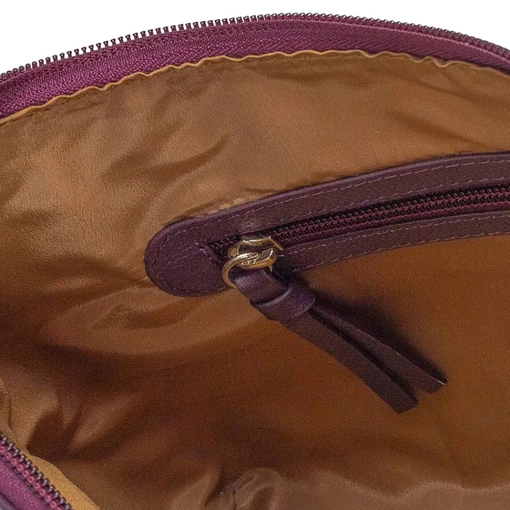 New Sac en Cuir Violet Vivace Sacs | Sacs À Main