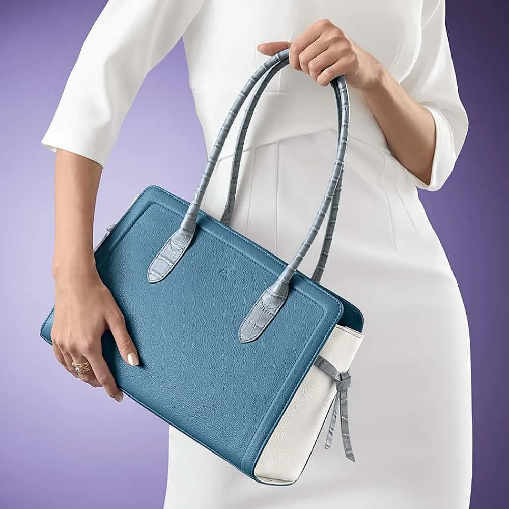 Cheap Sac en Cuir Vision de Bleu Sacs | Sacs À Main