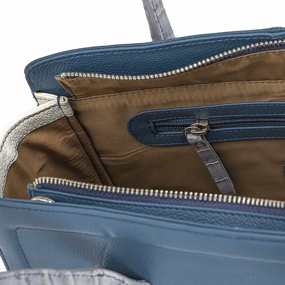 Cheap Sac en Cuir Vision de Bleu Sacs | Sacs À Main