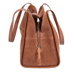 Fashion Sac Épaule en Suédine Fidèle au Havane Sacs | Sacs À Main