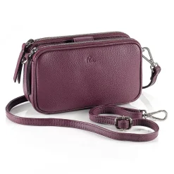 Clearance Sac Polyvalent en Cuir Violet Éternel Sacs