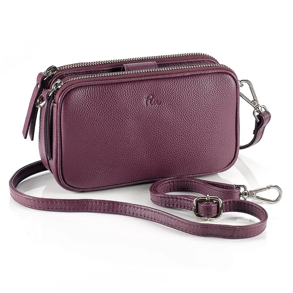 Clearance Sac Polyvalent en Cuir Violet Éternel Sacs
