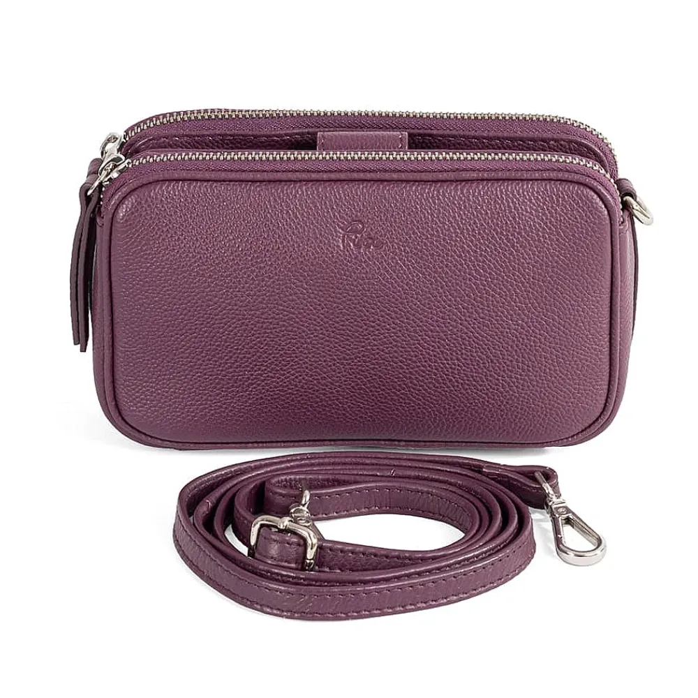 Clearance Sac Polyvalent en Cuir Violet Éternel Sacs