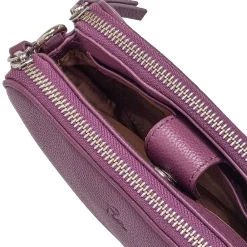 Clearance Sac Polyvalent en Cuir Violet Éternel Sacs