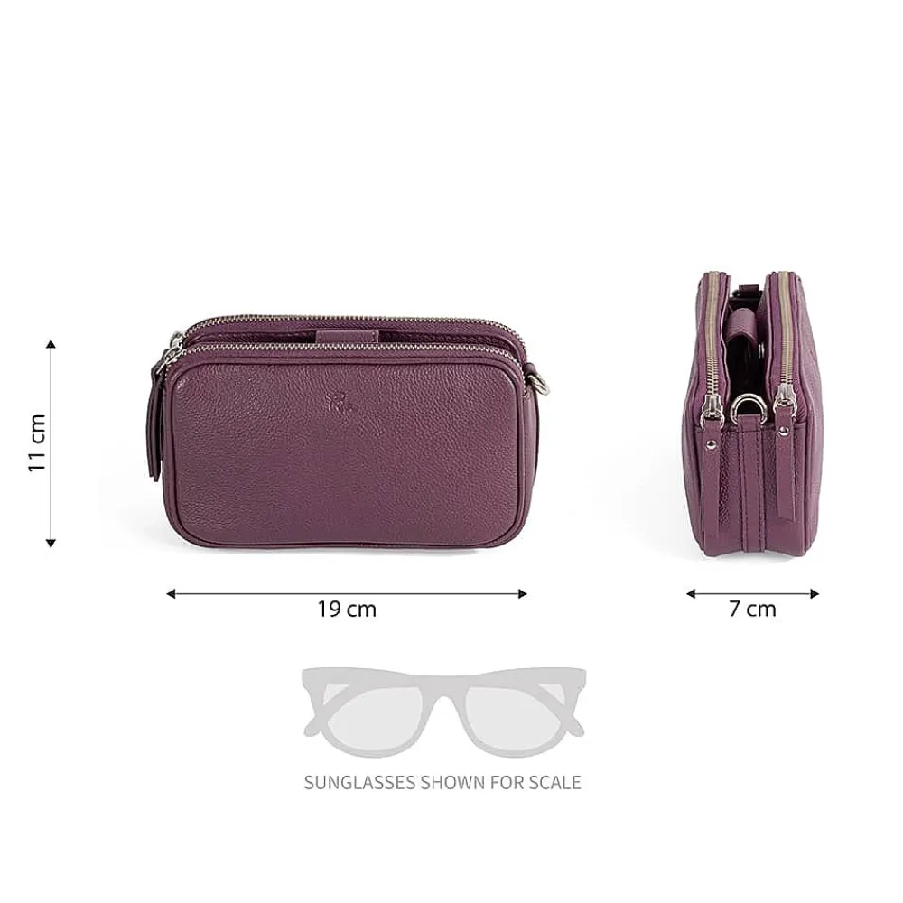 Clearance Sac Polyvalent en Cuir Violet Éternel Sacs